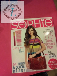 Sophie's Catalog, glad i have a copy of this, shopping at home is - possible. :)